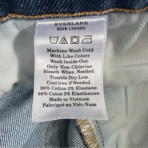 Everlane Women’s size 26 High Rise Regular Slim Jeans - Picture 8 of 10
